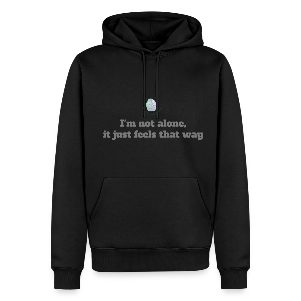 I'm not alone, it just... - Men Premium Hoodie - zwart