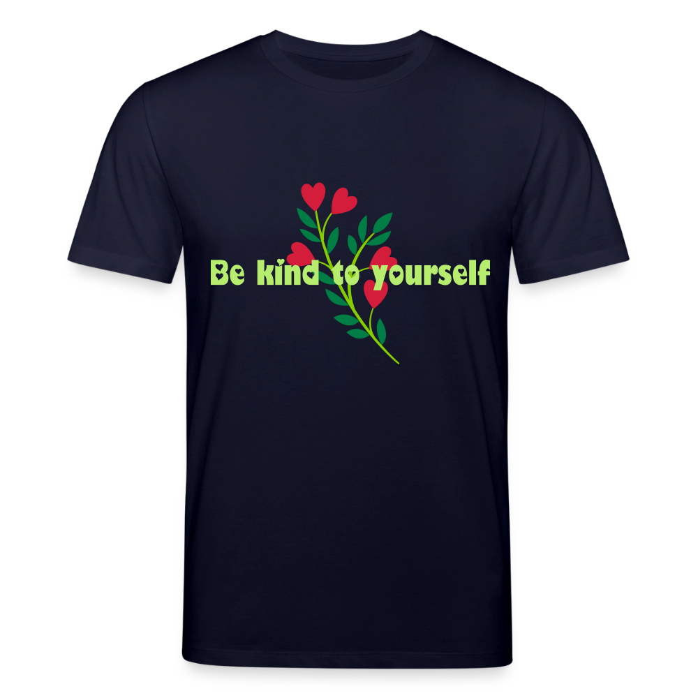 Be kind to yourself - Unisex T-shirt - navy