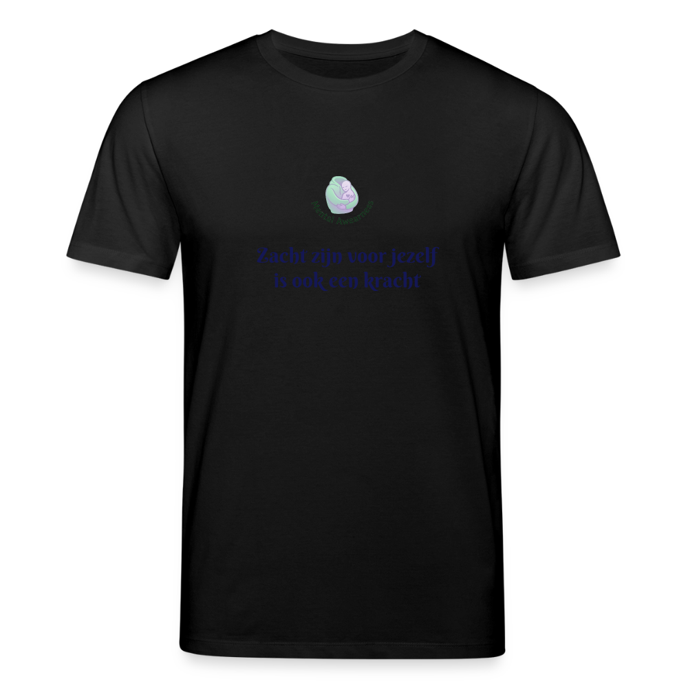 Zacht zijn voor jezelf is ook ... - Dames T-shirt - zwart