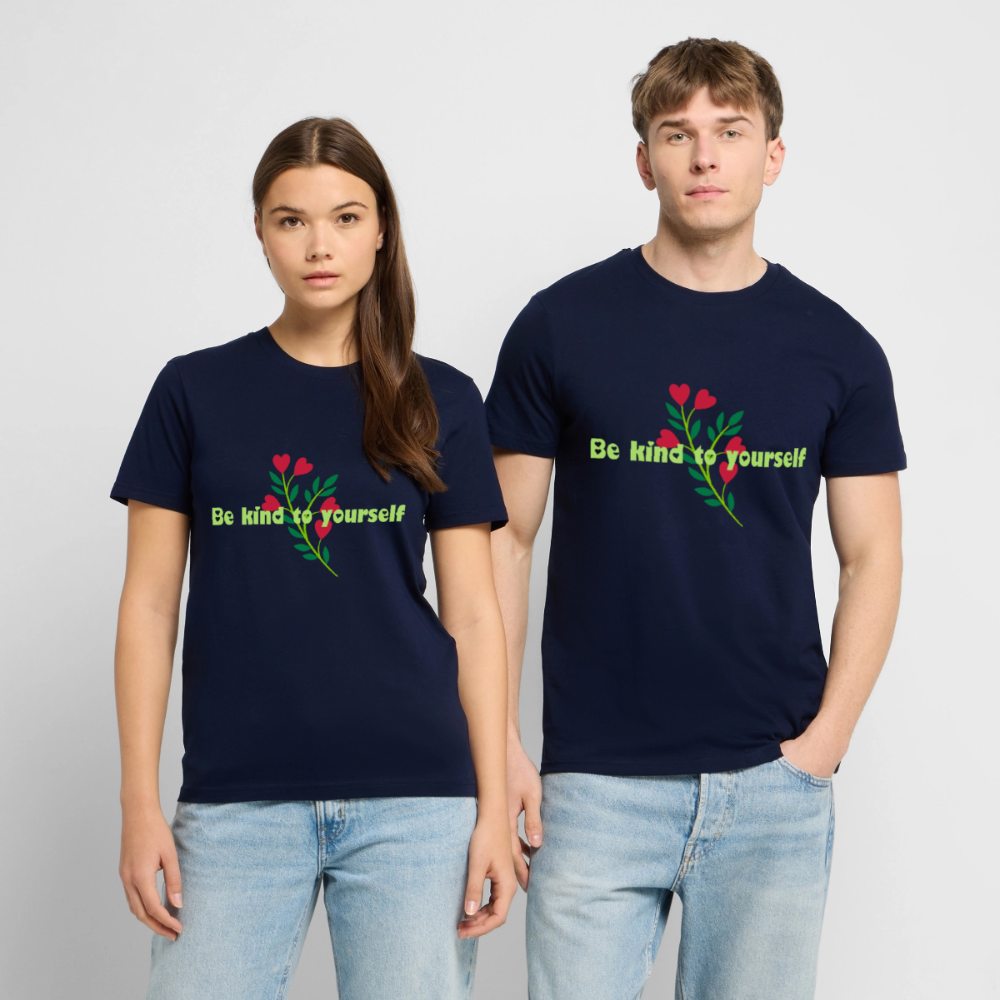 Be kind to yourself - Unisex T-shirt - navy