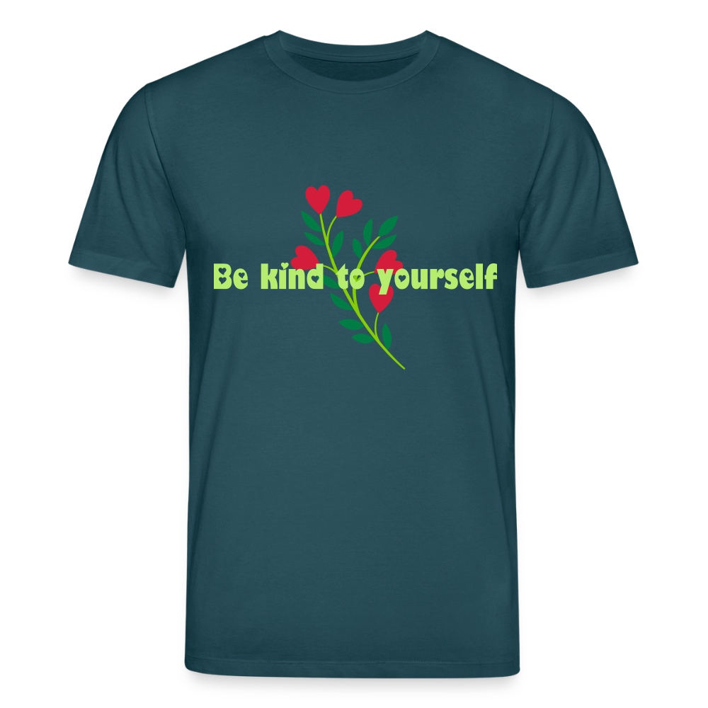 Be kind to yourself - Unisex T-shirt - donker petrol