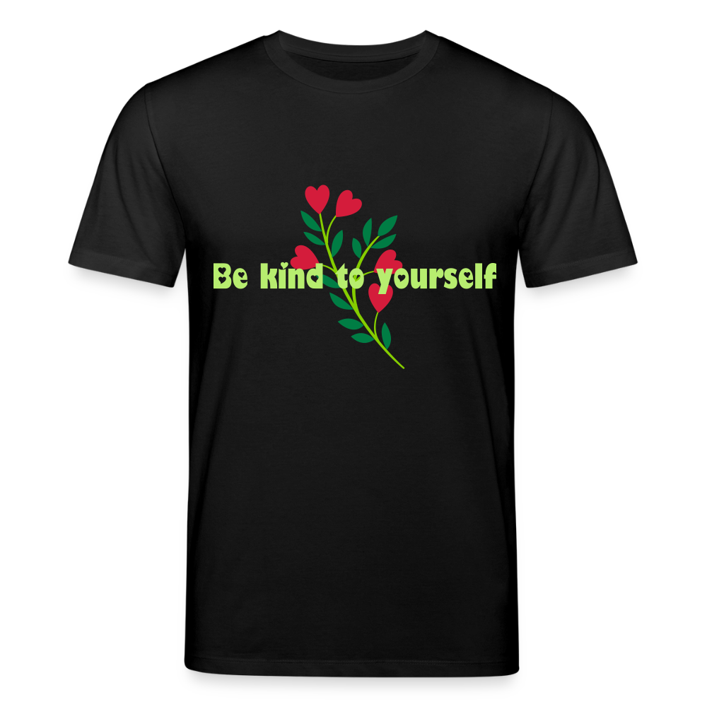 Be kind to yourself - Unisex T-shirt - zwart