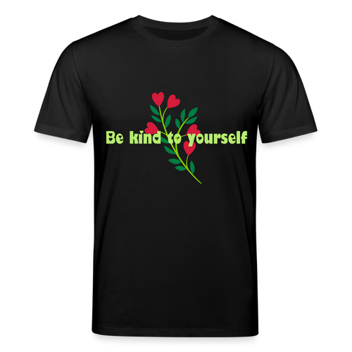 Be kind to yourself - Unisex T-shirt - zwart