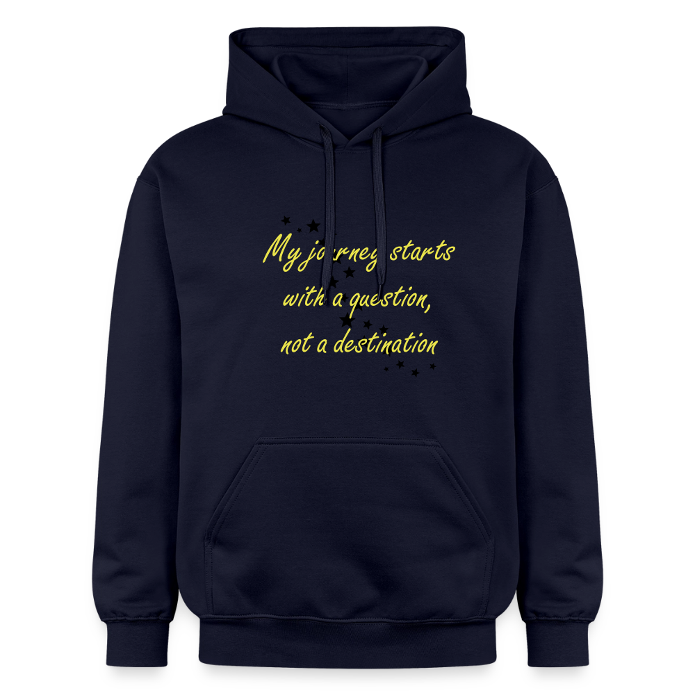 My journey starts ...  - Unisex Premium Hoodie - navy