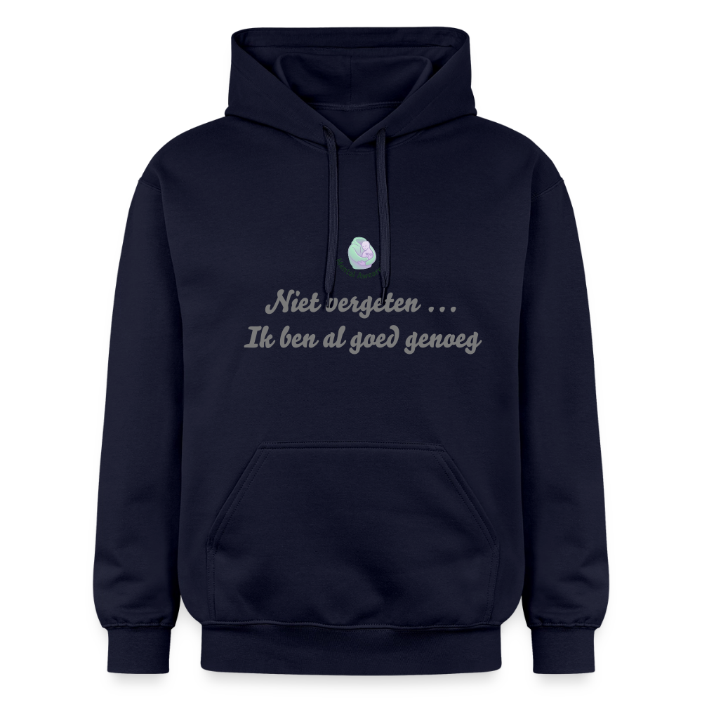 Niet vergeten ... ik ben al - Unisex Hoodie - navy