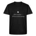 Niet vergeten ... ik ben al - Heren T-shirt - zwart