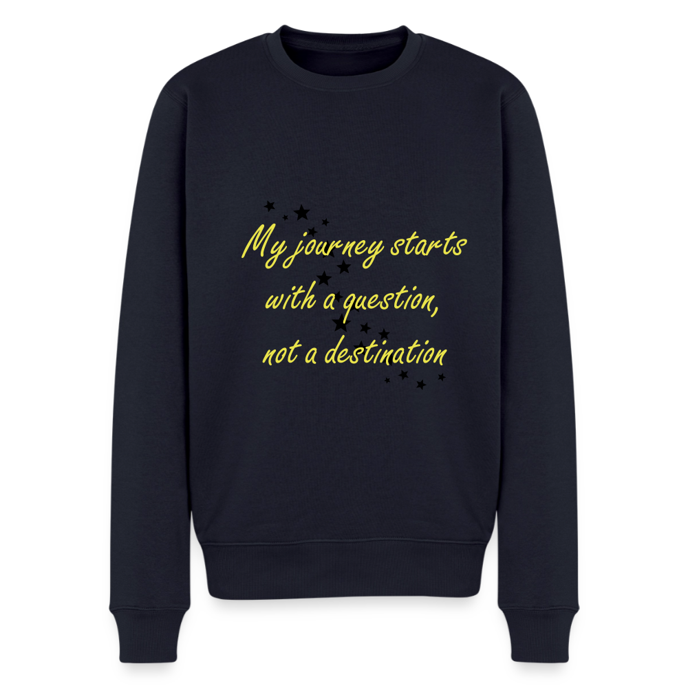 My journey starts ...  - Unisex Premium Hoodie - navy