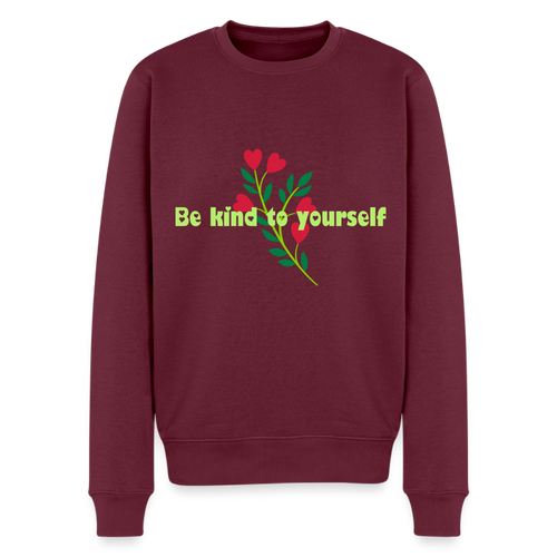 Be kind to yourself - Men Premium Sweater - bourgondisch