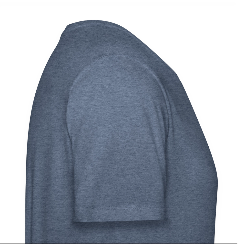Niet vergeten ... ik ben al - Unisex T-shirt - donkerblauw gemêleerd