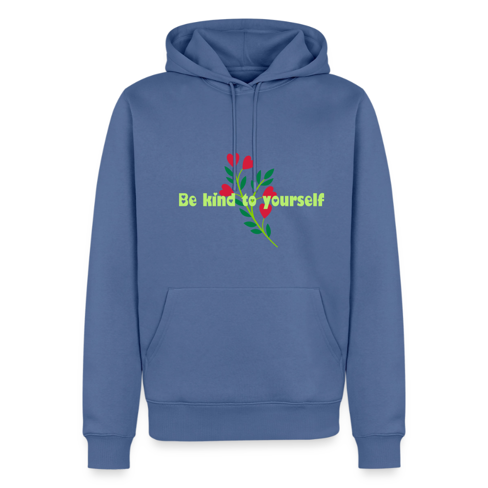 Be kind to yourself - Men Premium Hoodie - duifblauw