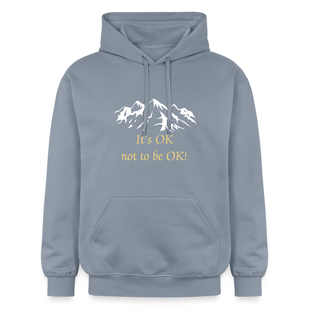 It's OK not to be OK! - Unisex Hoodie - blauw