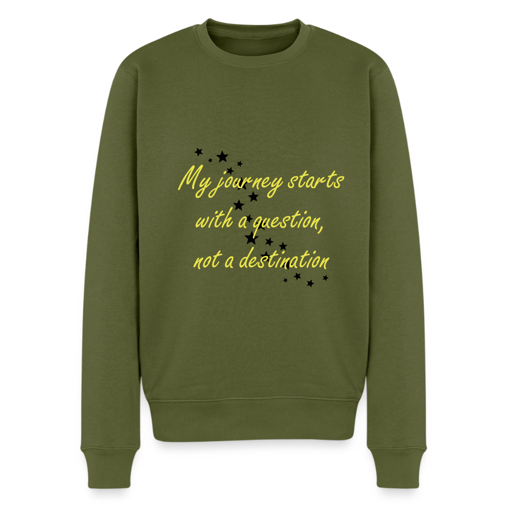 My journey starts ...  - Unisex Premium Hoodie - kaki
