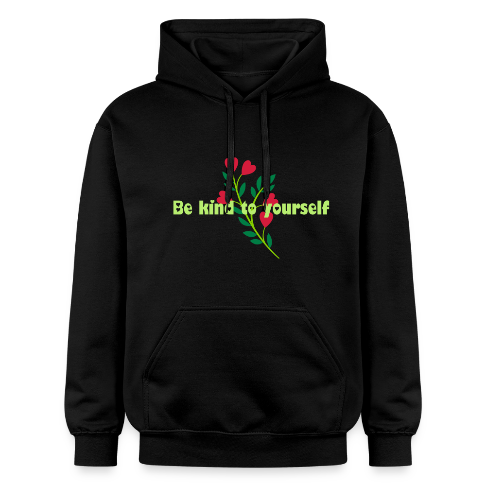 Be kind to yourself - Unisex Hoodie - zwart