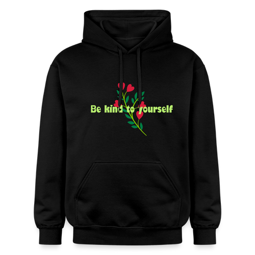 Be kind to yourself - Unisex Hoodie - zwart