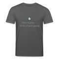 Niet vergeten ... ik ben al - Unisex T-shirt - houtskool