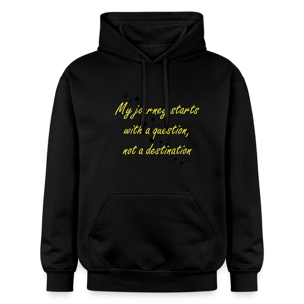 My journey starts ...  - Unisex Premium Hoodie - zwart