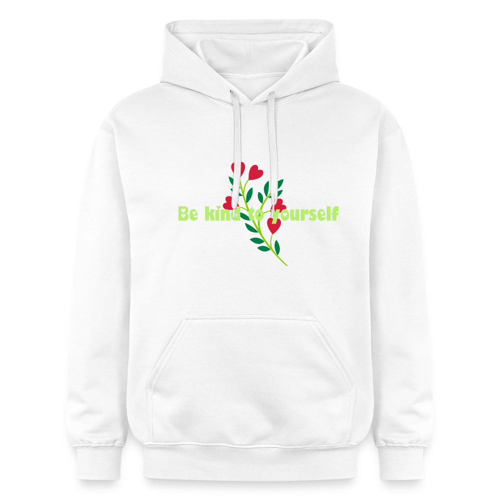 Be kind to yourself - Unisex Hoodie - wit