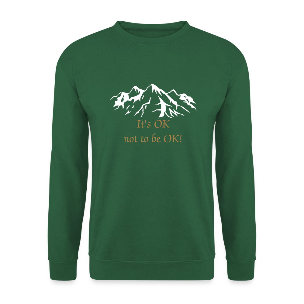 It's OK not to be OK! - Unisex Sweater - groen