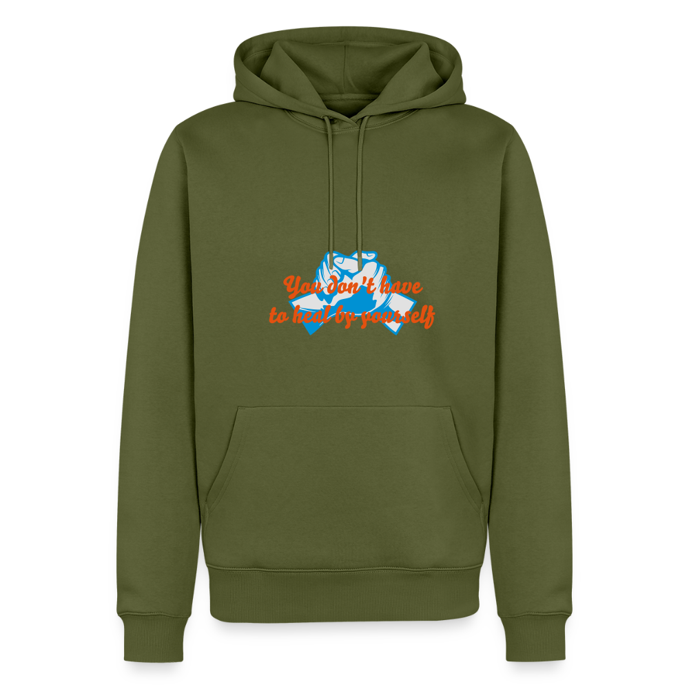 You don't have to heal ... - Men Hoodie - kaki