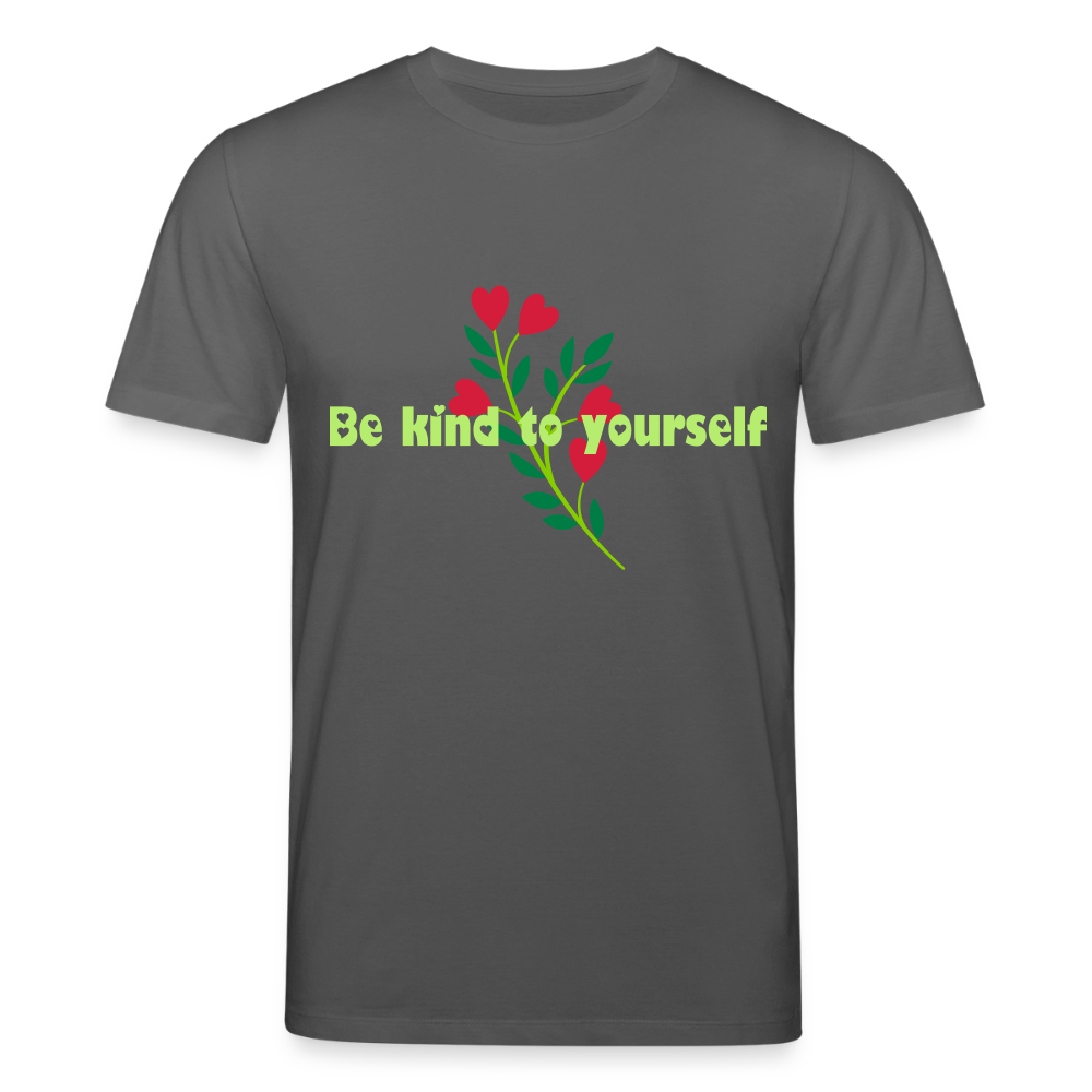 Be kind to yourself - Unisex T-shirt - houtskool