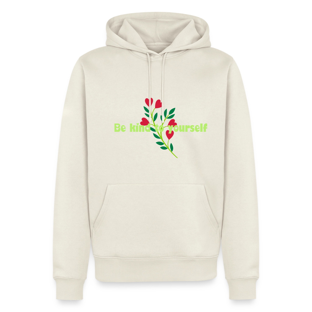 Be kind to yourself - Men Premium Hoodie - natuurwit