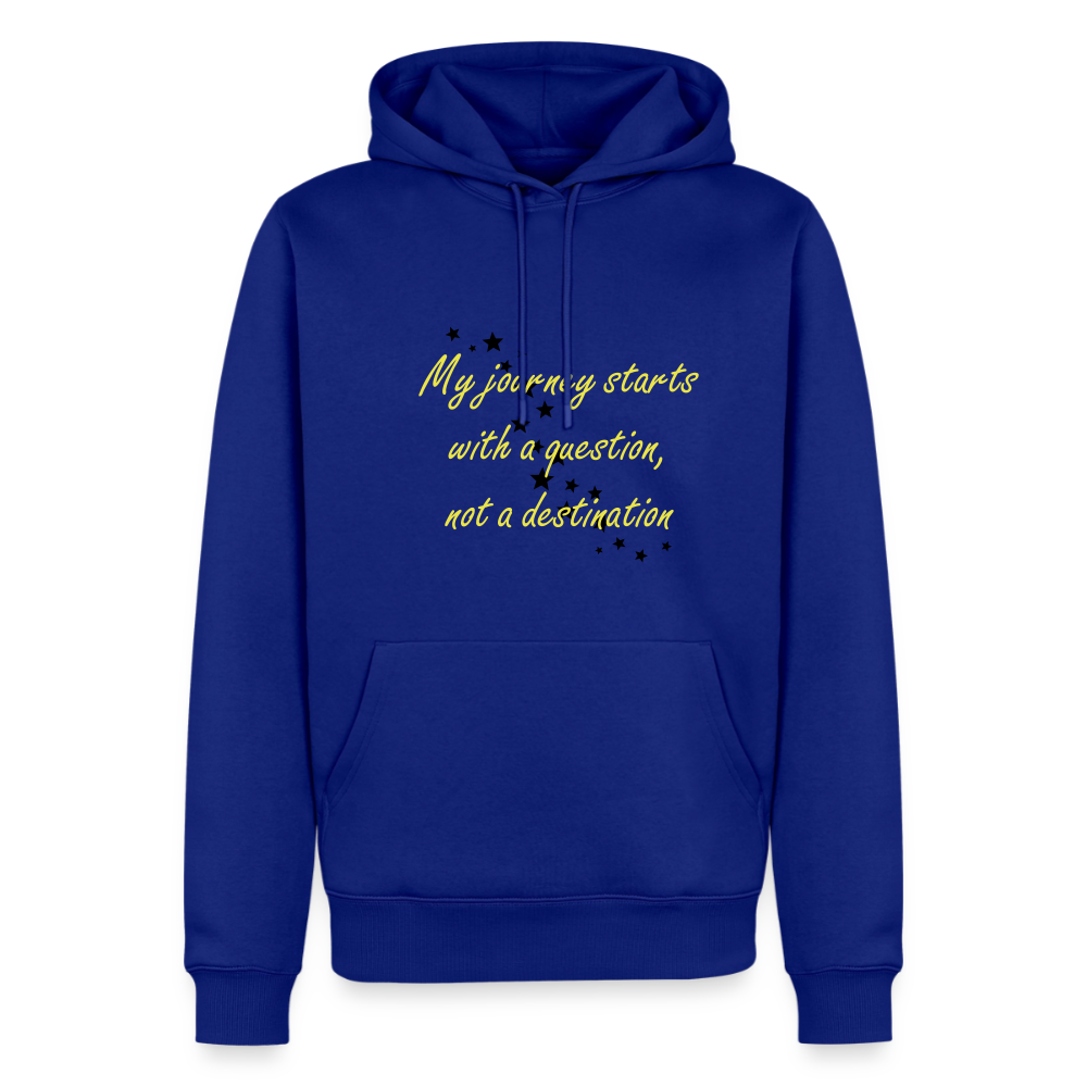 Mu journey starts ...  - Men Premium Hoodie - koningsblauw