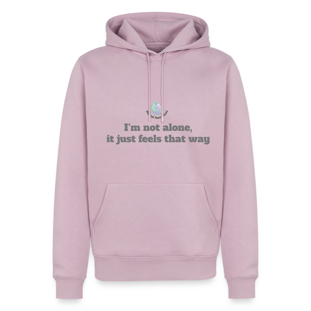 I'm not alone, it just... - Men Premium Hoodie - oudroze