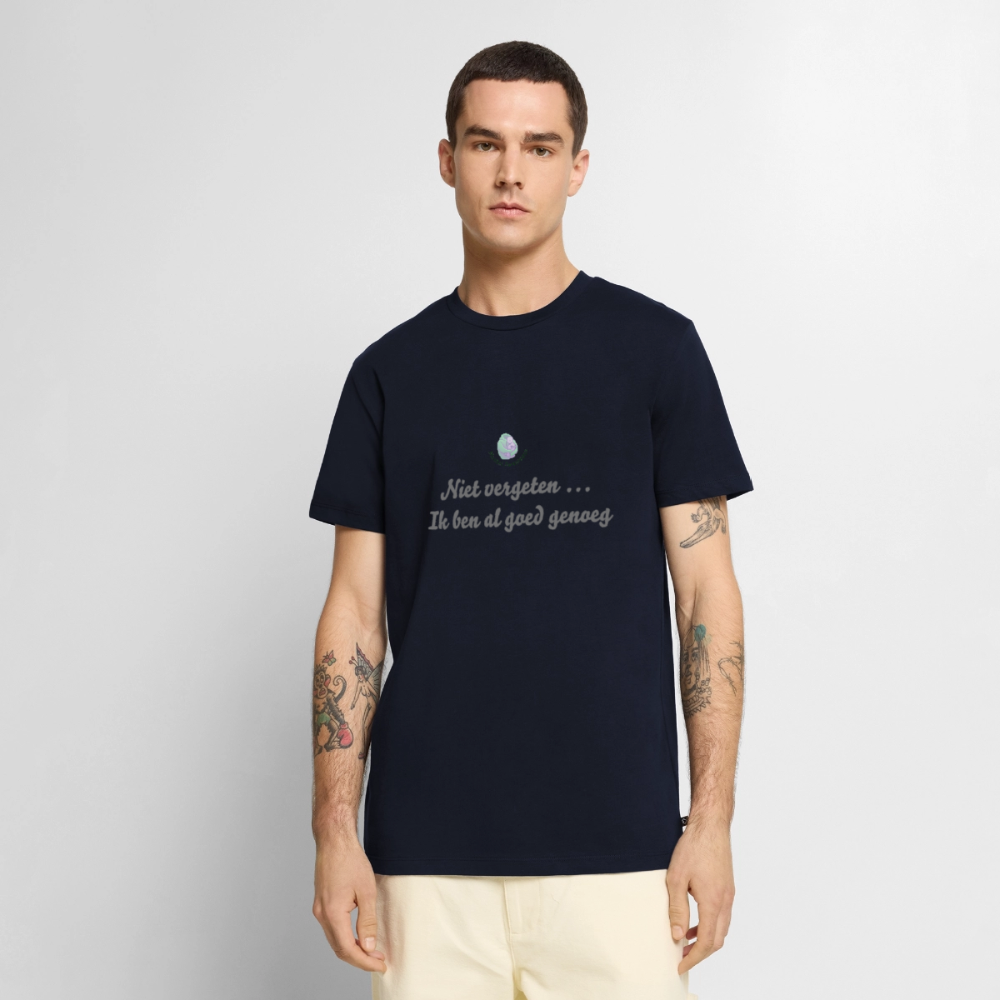 Niet vergeten ... ik ben al - Heren T-shirt - navy
