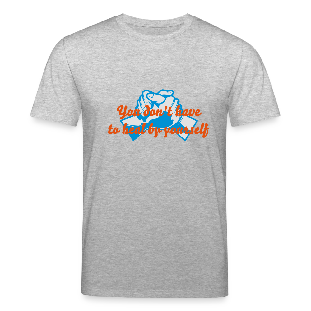 You don't have to heal ... - Women T-shirt - grijs gemêleerd