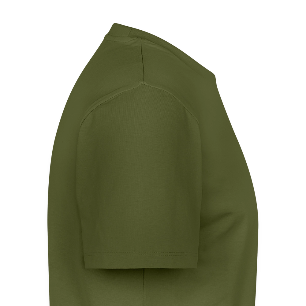 Niet vergeten ... ik ben al - Heren T-shirt - kaki