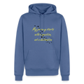 Mu journey starts ...  - Men Premium Hoodie - duifblauw