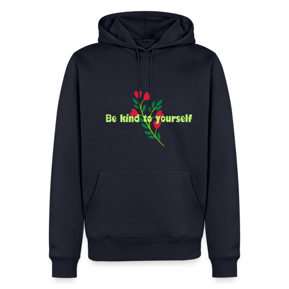 Be kind to yourself - Men Premium Hoodie - navy