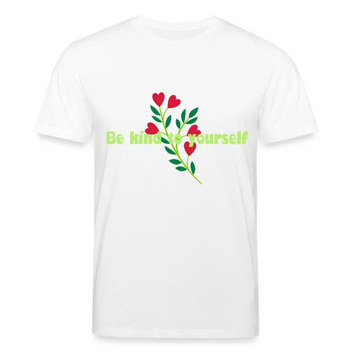Be kind to yourself - Unisex T-shirt - wit
