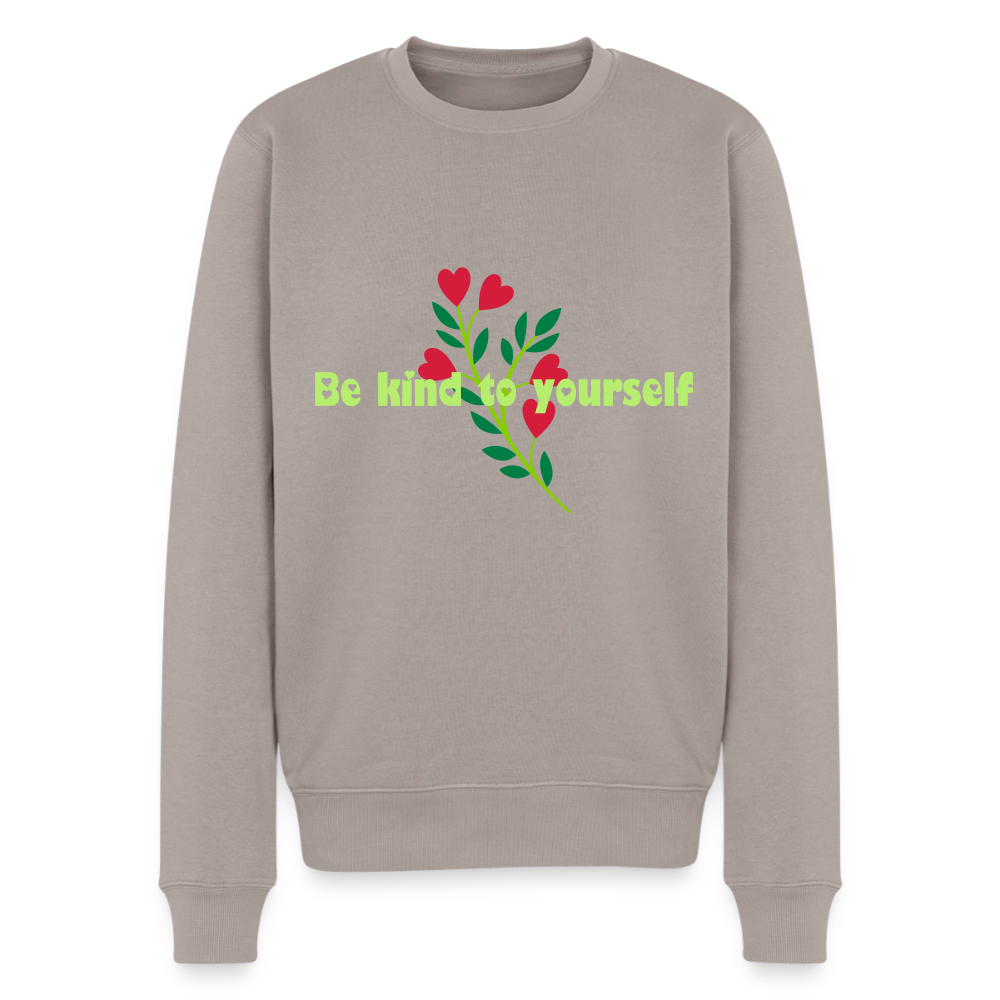 Be kind to yourself - Men Premium Sweater - taupe