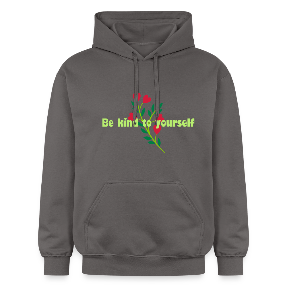 Be kind to yourself - Unisex Hoodie - donkergrijs