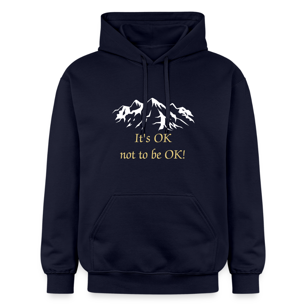 It's OK not to be OK! - Unisex Hoodie - navy