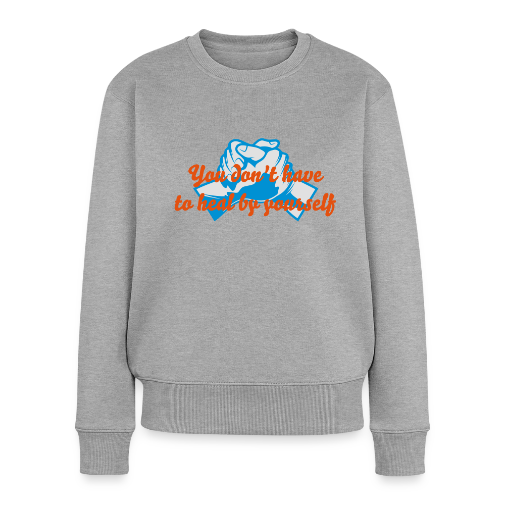 You Don't Have to Heal dames sweatshirt met inspirerende tekst zachte warme comfortabele sweater voor vrouwen casual outfit