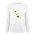 My journey starts ...  - Unisex Premium Sweatshirt - wit