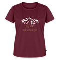 It's OK not to be OK! - Women Premium T-shirt - bourgondisch