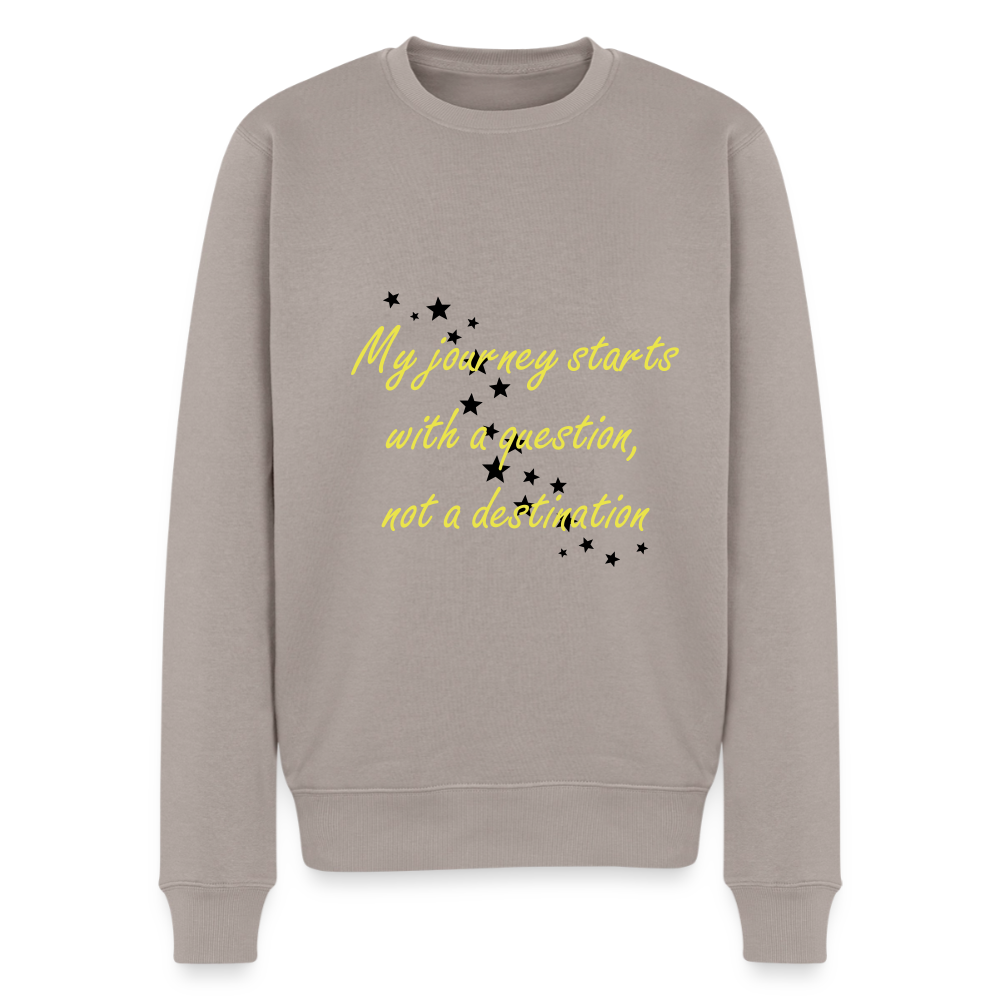 My journey starts ...  - Unisex Premium Hoodie - taupe