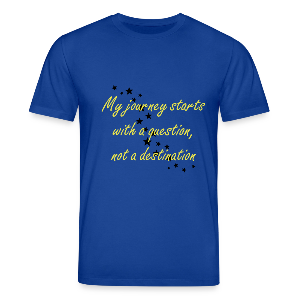 My journey starts ...  - Women Premium T-shirt - donkerblauw