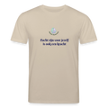 Zacht zijn voor jezelf is ook ... - Dames T-shirt - beige