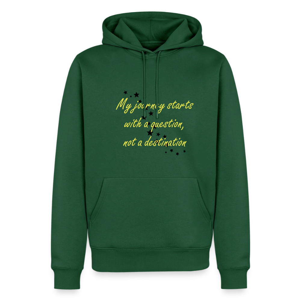 Mu journey starts ...  - Men Premium Hoodie - flesgroen