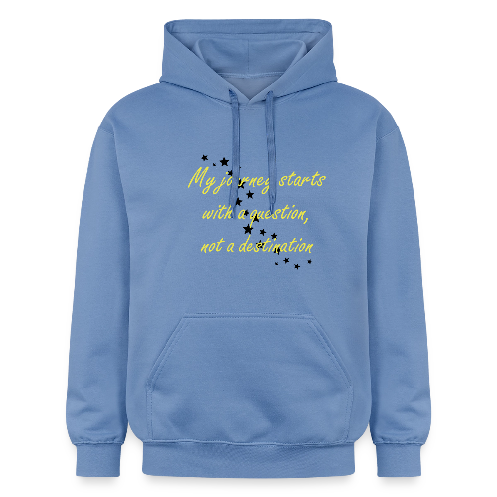 My journey starts ...  - Unisex Premium Hoodie - carolina blue