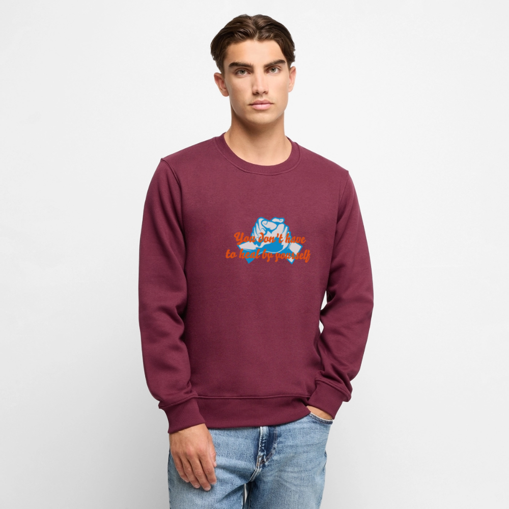 You don't have to heal ... - Men Sweater - bourgondisch