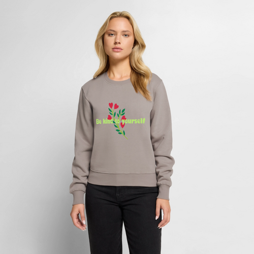 Be kind to yourself - Women Premium Sweater - taupe