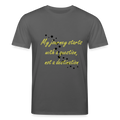 My journey starts ...  - Women Premium T-shirt - houtskool