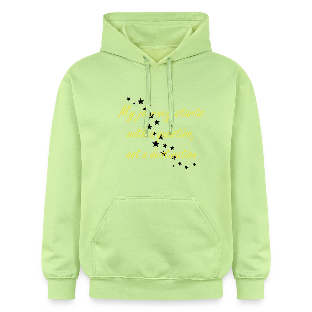 My journey starts ...  - Unisex Premium Hoodie - pistache