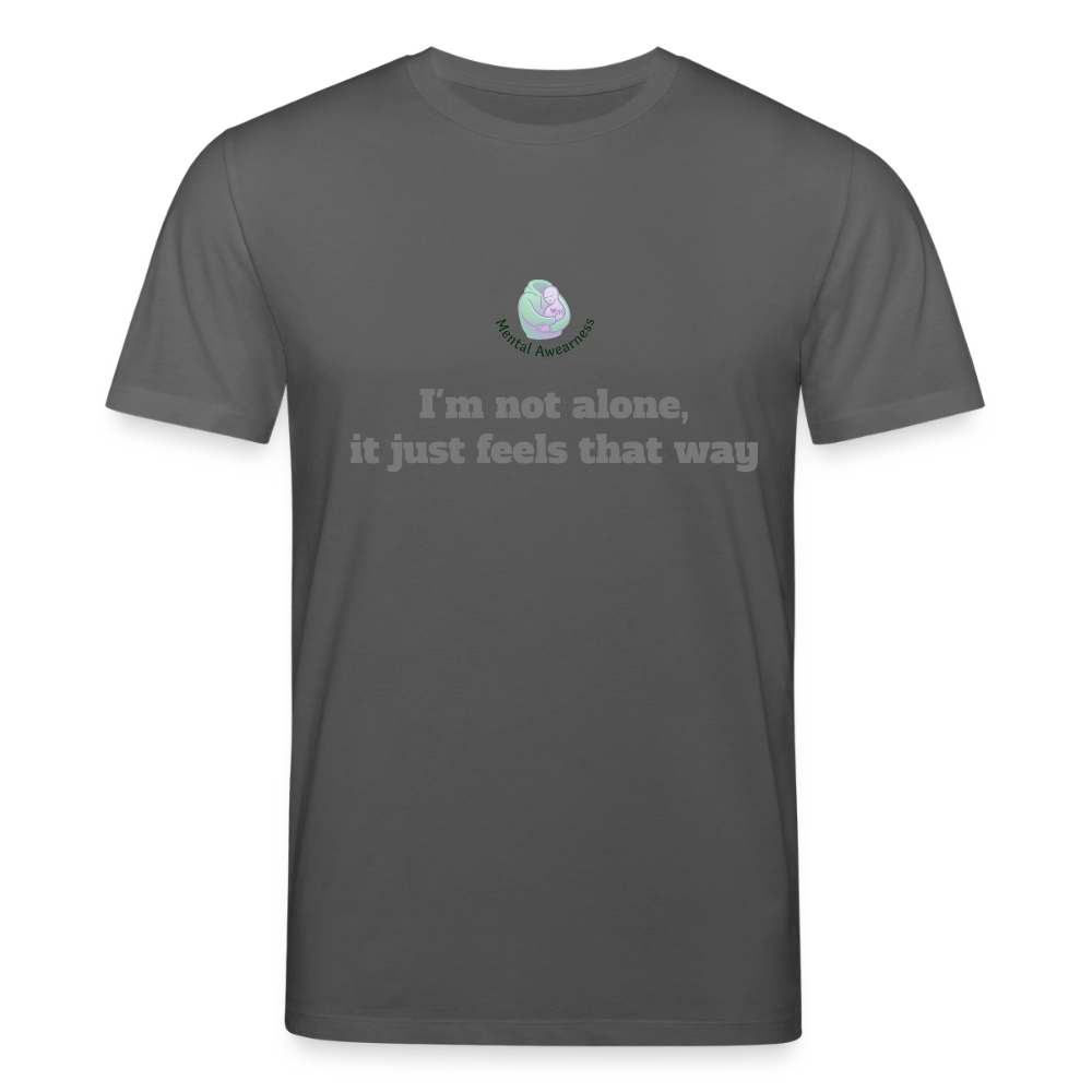 I'm not alone, it just ... -  Dames T-shirt - houtskool